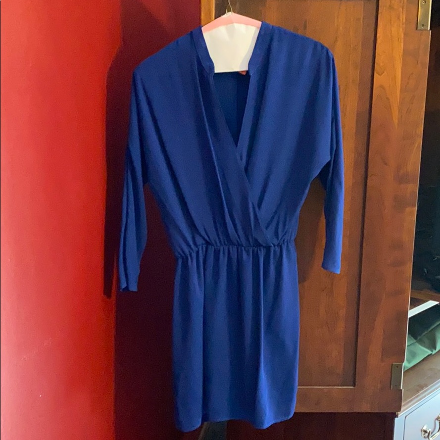 Xs Eight Sixty Brand Dress Royal Blue